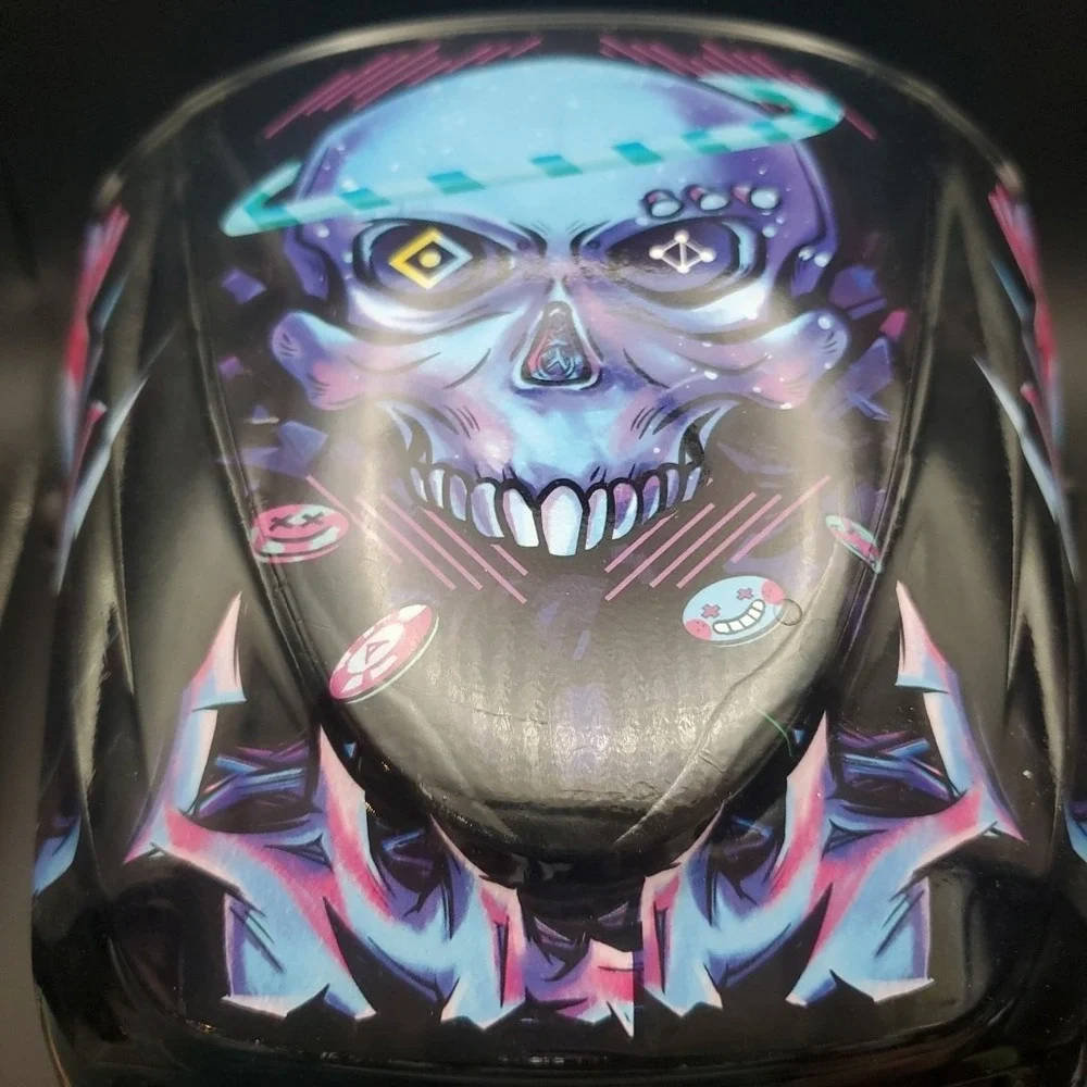 YESWELDER LY600 Auto-Darkening Welding Mask Cyberpunk 4/9-13 Shade W/ Grind Mode